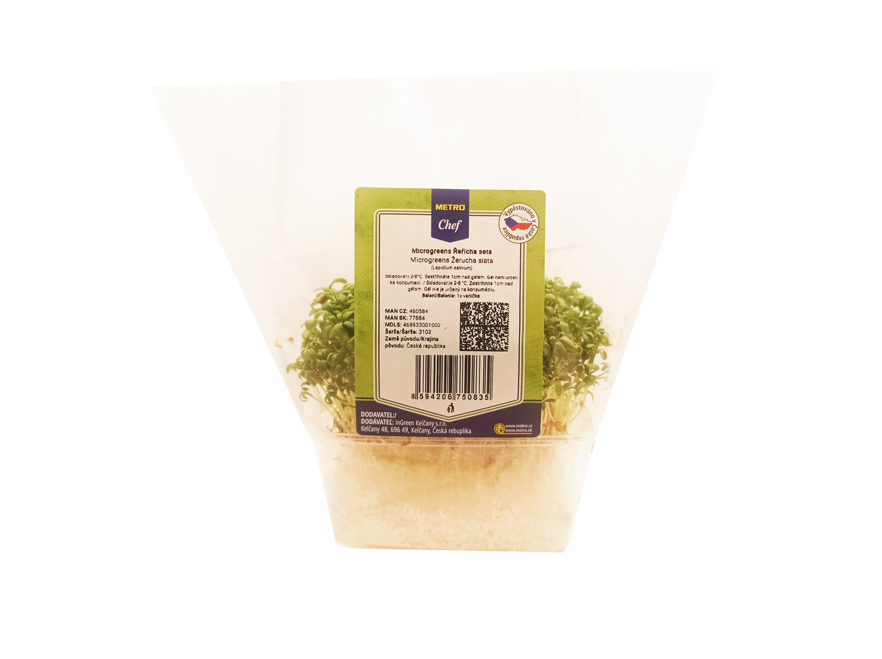 Microgreens Řeřicha setá 1 ks