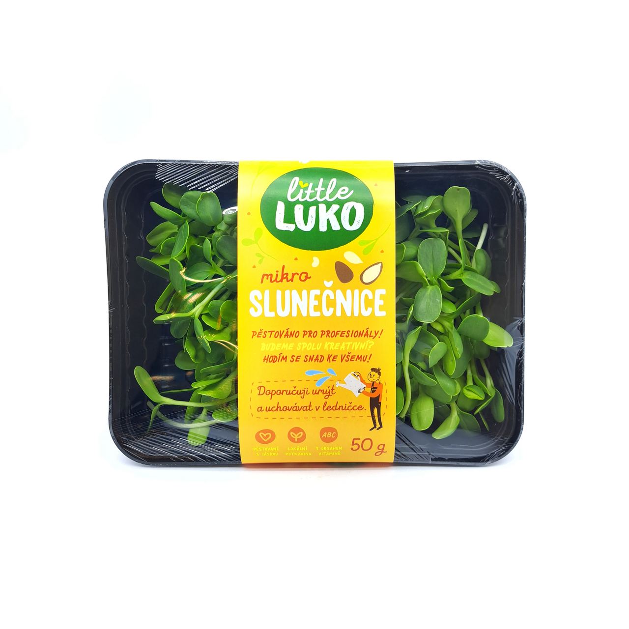 Little Luko Výhonky Slunečnice čerstvé 50 g