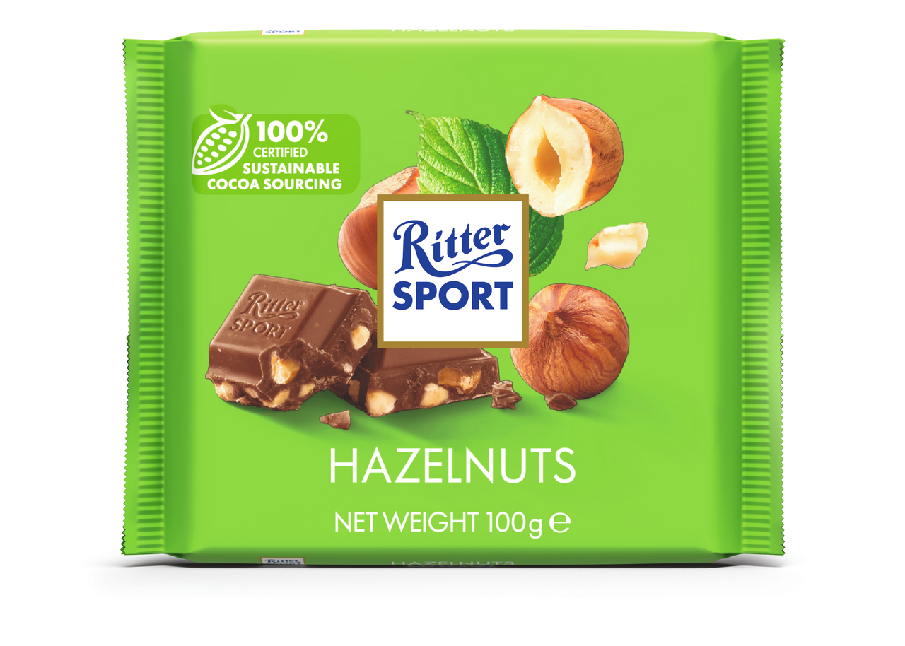 Ritter Sport Nuss-Splitter Čokoláda oříšková 100 g
