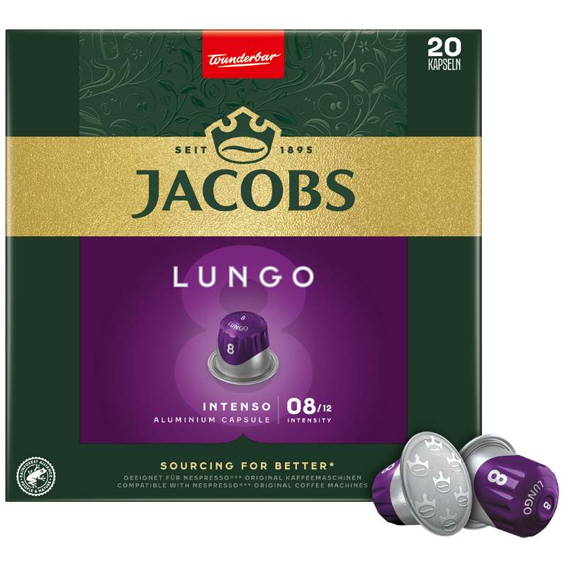 JACOBS Lungo kapsle kávové 20 ks