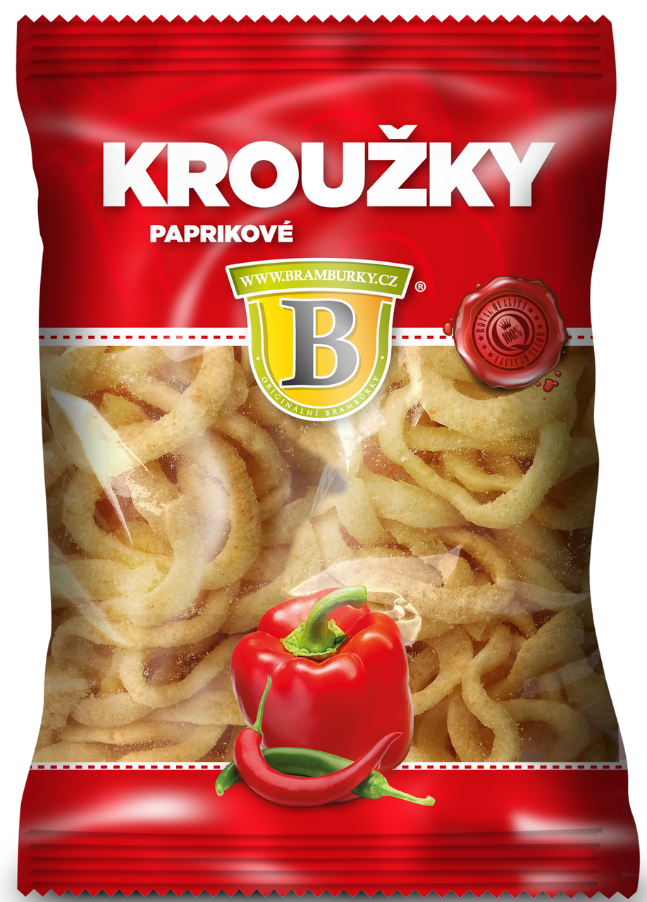 Kroužky paprikové 50 g