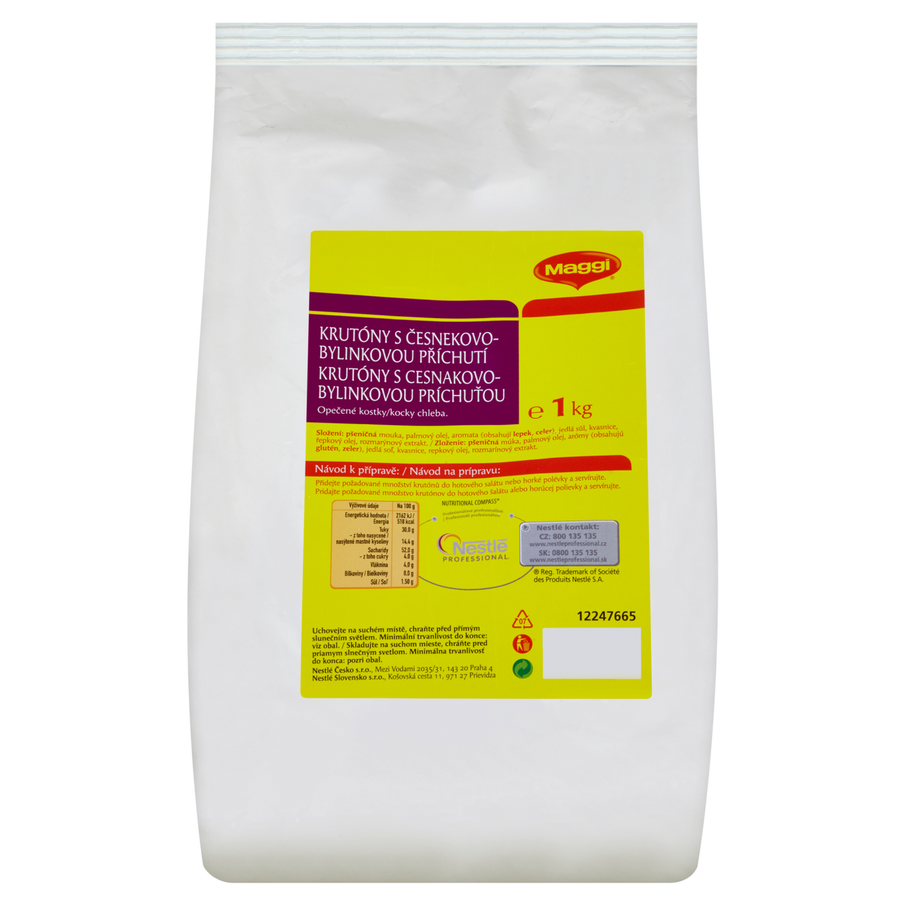 Maggi Krutóny s česnekovo-bylinkovou příchutí 1 kg