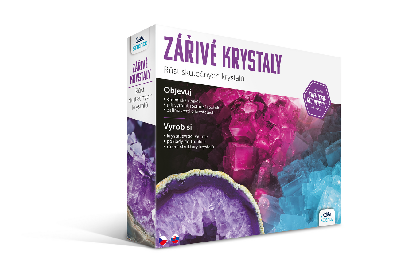 Albi Zářivé krystaly Laboratoř 1 ks
