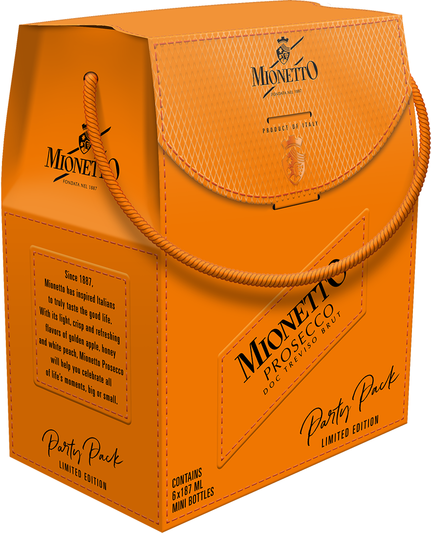 Mionetto Brut Partypack 4 x (6 x 200 ml)