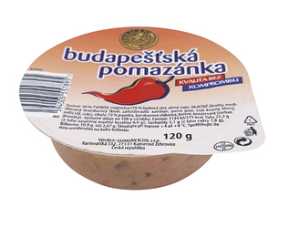 GURMÁN KLUB Budapešťská pomazánka chlaz. 120 g