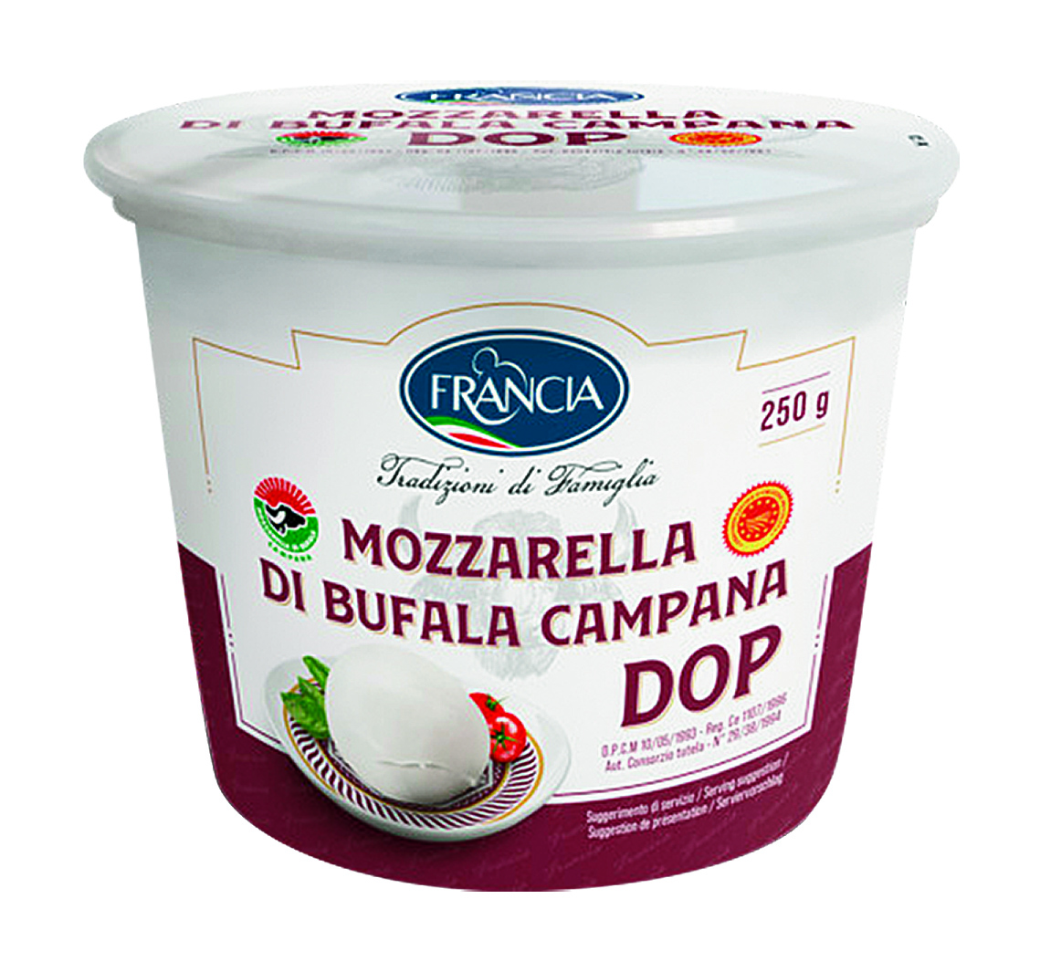 FRANCIA Mozzarella Di Bufala Campana DOP chlaz. (5 ks) 250 g