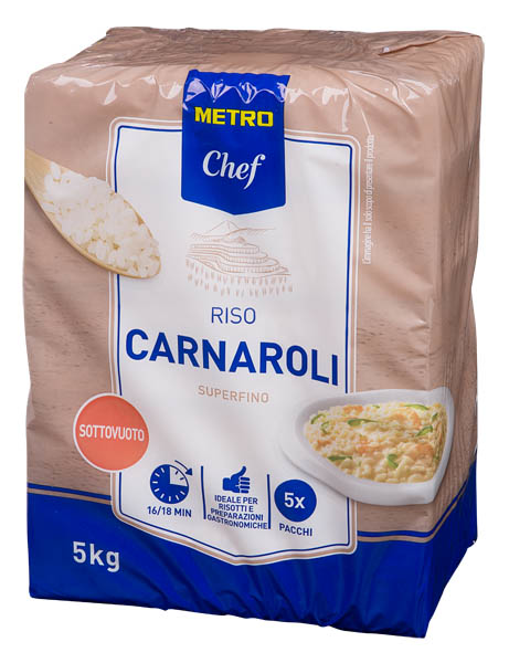 METRO Chef Rýže Carnaroli vakuovaná 5 x 1 kg