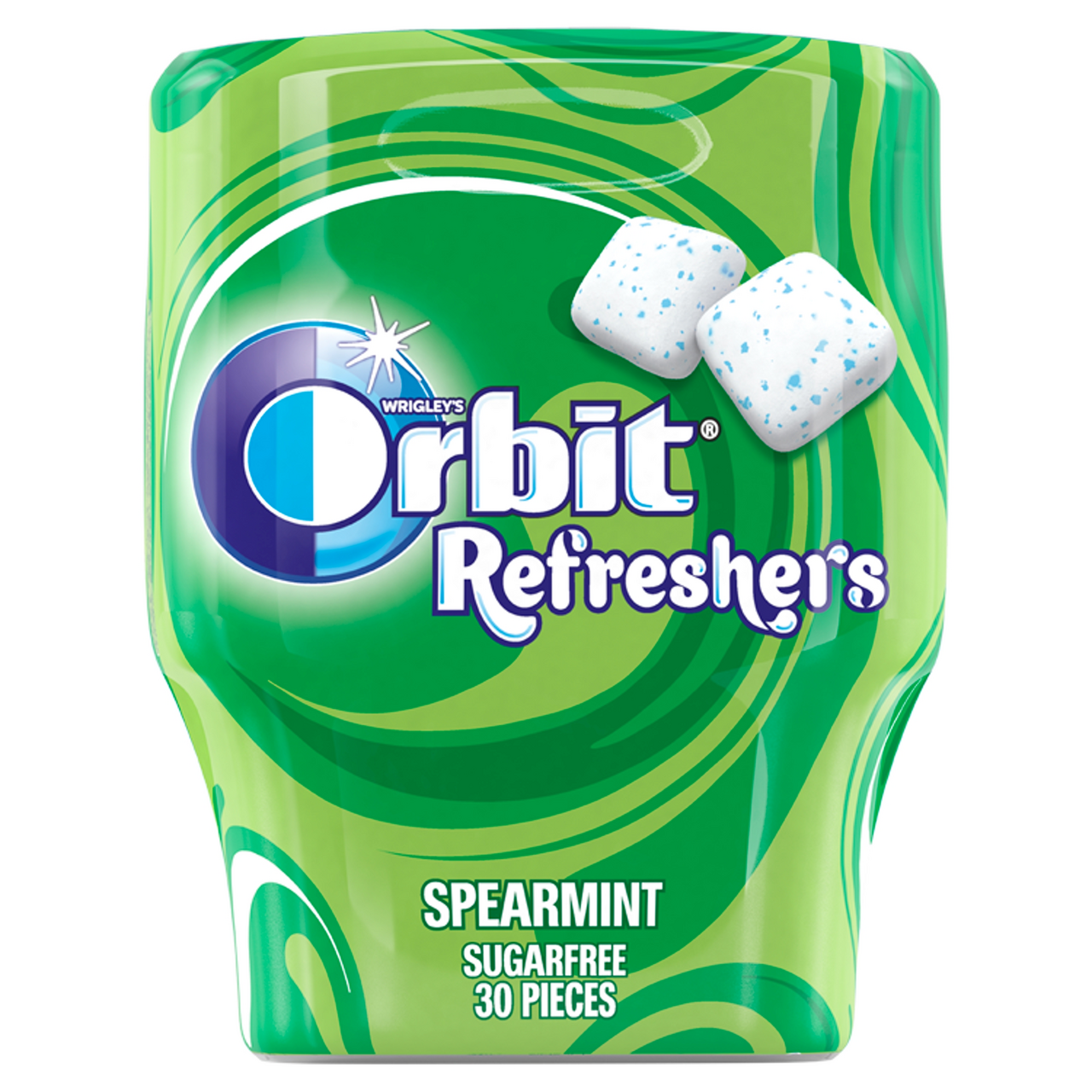 Orbit Refreshers Žvýkačky spearmint 67 g dóza