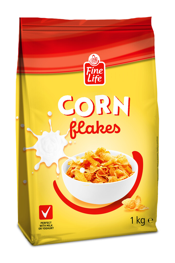 Fine Life Corn Flakes 1 kg