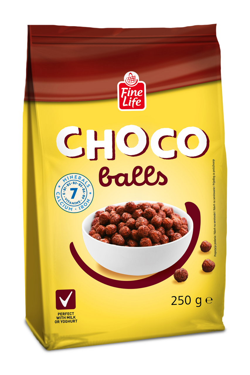 Fine Life Choco Balls 6 x 250 g
