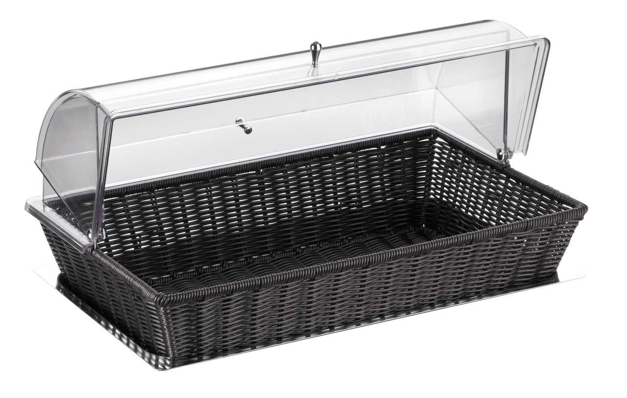 PINTINOX Koš GN1/1 kryt Caleido černý 1 ks