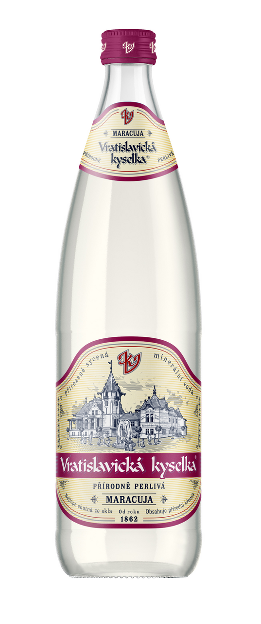 Vratislavická kyselka Maracuja 6 x 750 ml vratná láhev