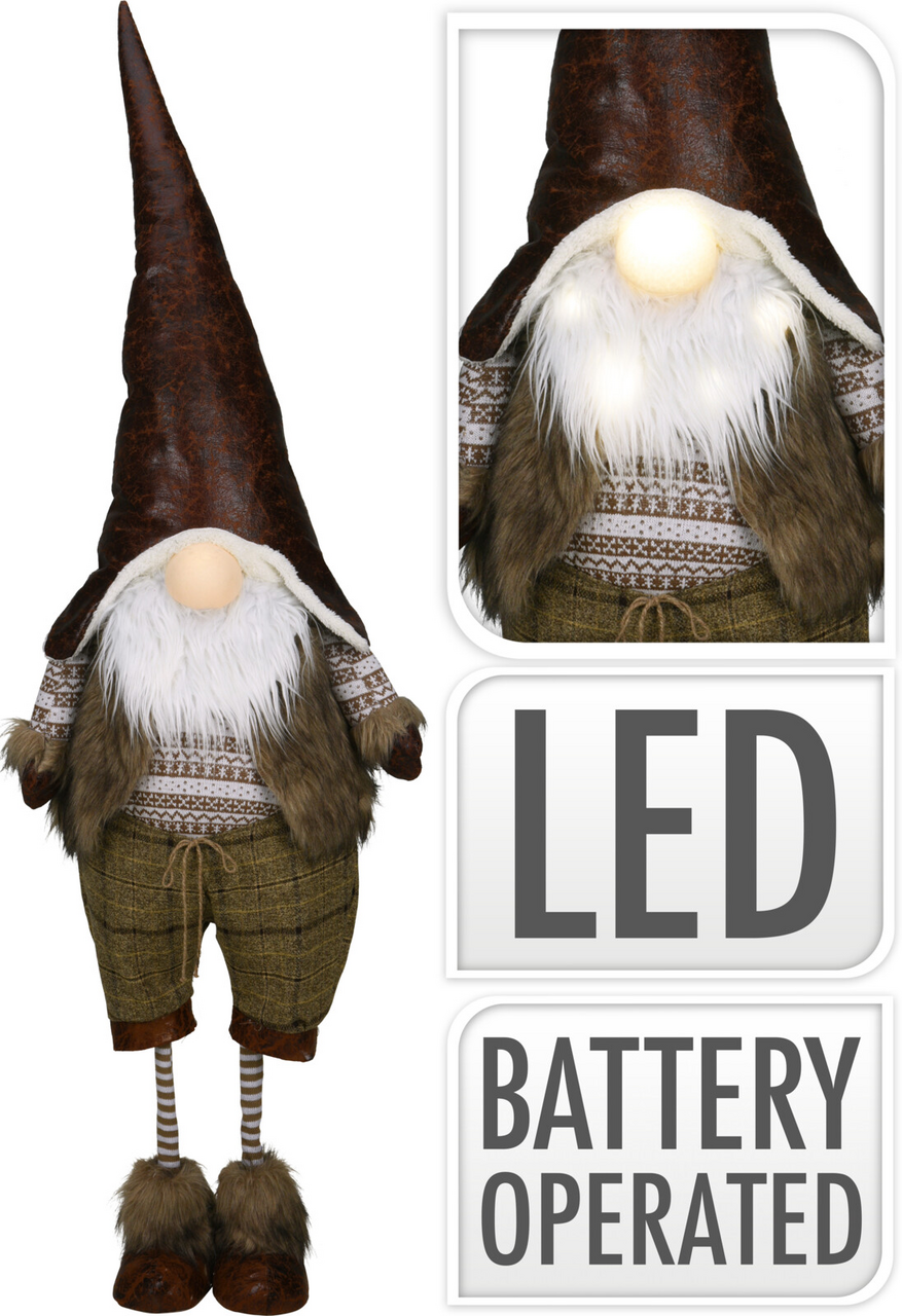 Skřítek s LED 160 cm 1 ks