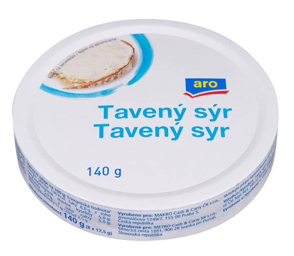 aro Sýr tavený 26% chlaz. 140 g