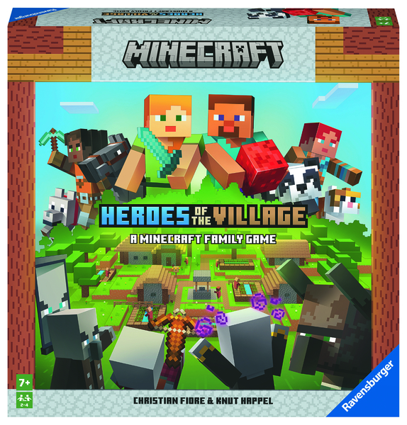 Minecraft : Hrdinové vesnice Ravensburger 2-4 hr. 7+ 1 ks