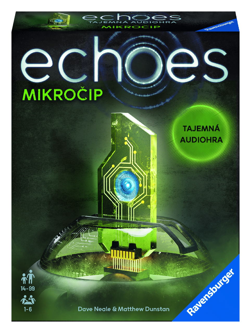 Echoes Mikročip - tajemná audiohra Ravensburger 1-6 hr. 14-99 let 1 ks