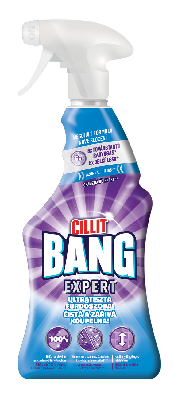 Cillit Bang EXPERT Čistá a zářivá koupelna 750 ml