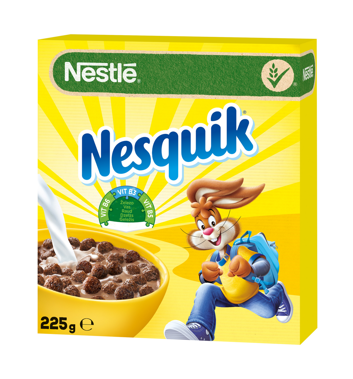 Nesquik Nestlé cereálie 225 g