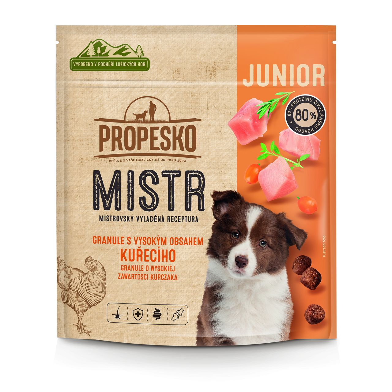 PROPESKO Mistr Junior Granule pro psy 500 g