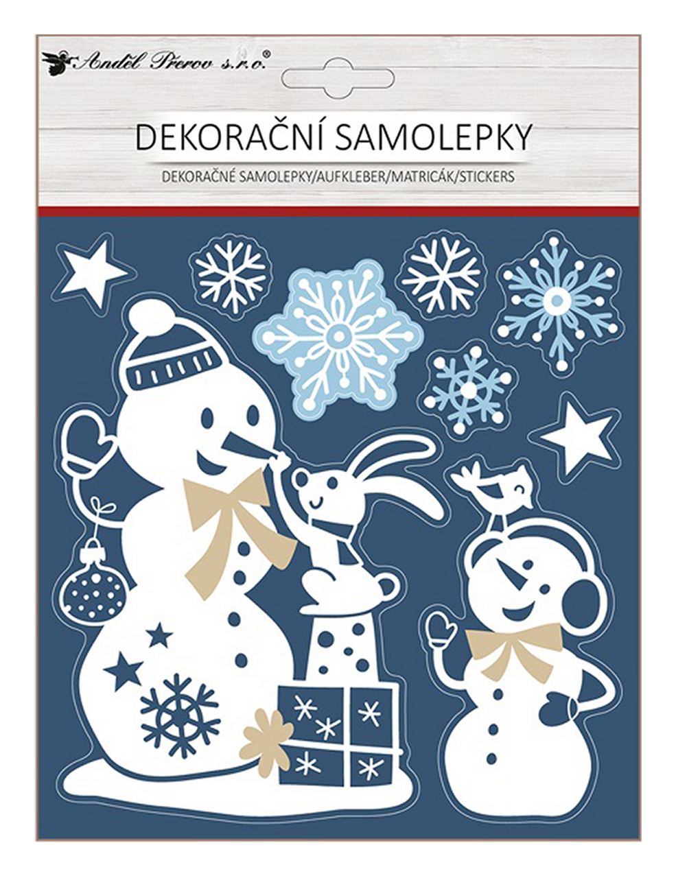 Samolepka s glitry - 211401 1 ks