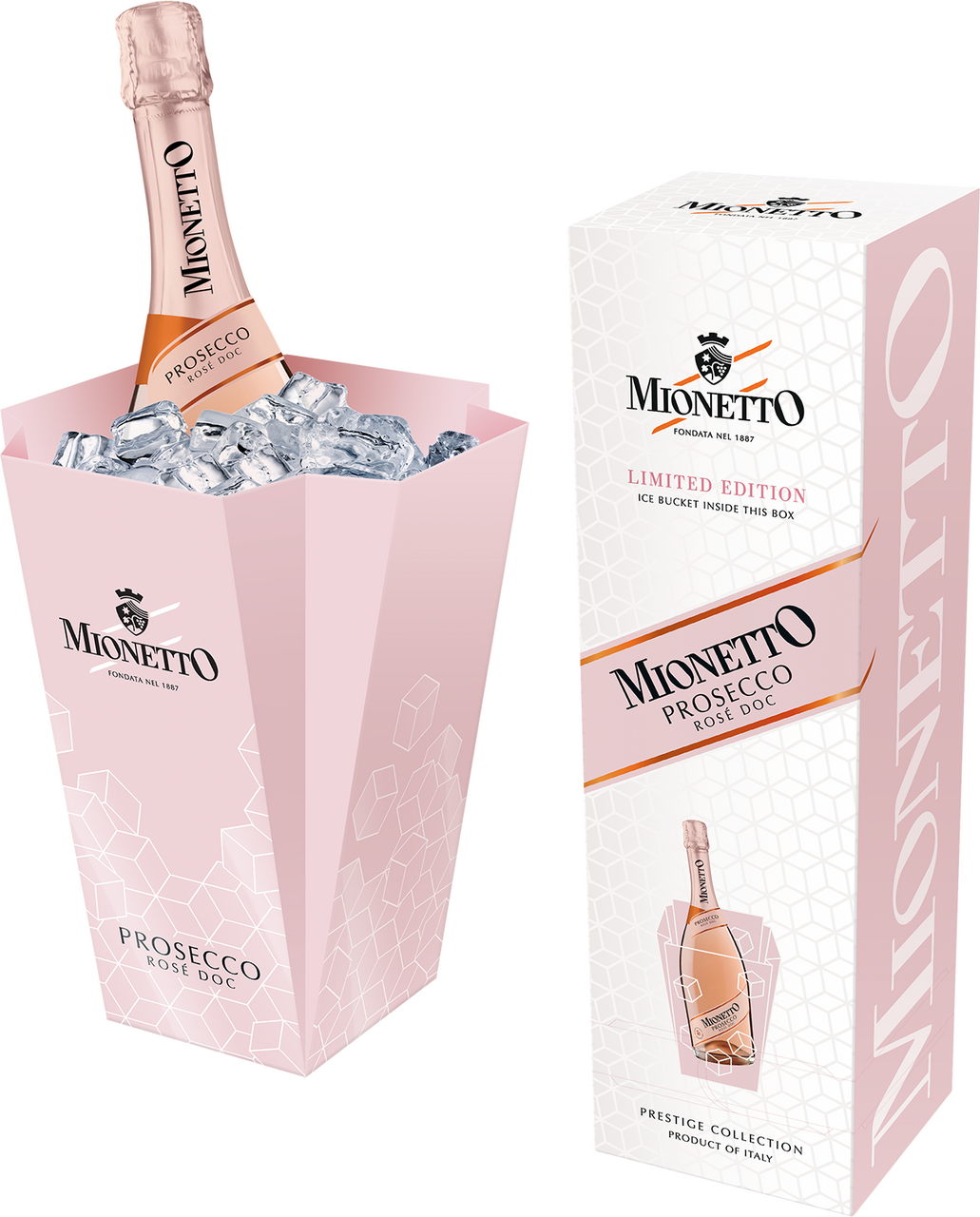 MionettO Prosecco Ice Bucket Rosé 750 ml