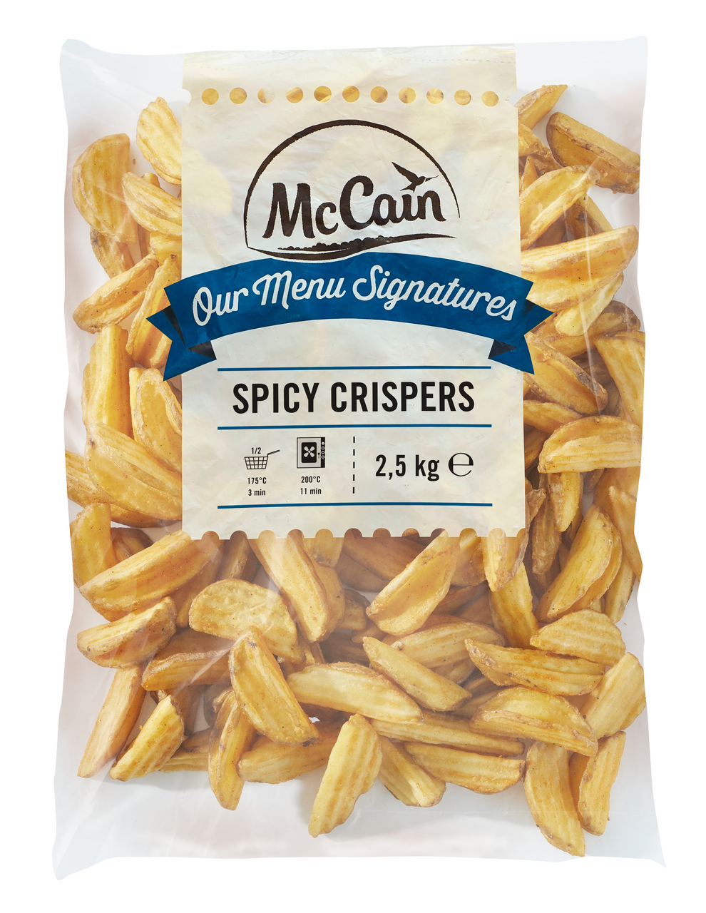 McCain Spicy Crispers mraž. 2,5 kg