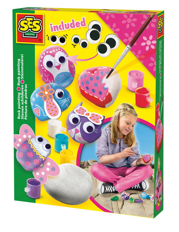 Malování kamínků - Trendy 1 ks