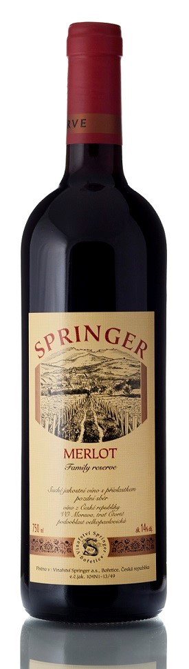 Jaroslav Springer Merlot 6 x 750 ml