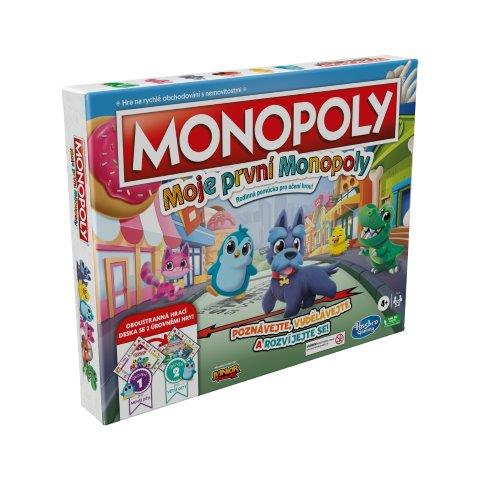 Monopoly Junior Moje první Monopoly - hra na obchodování, Hasbro 4+ 1 ks
