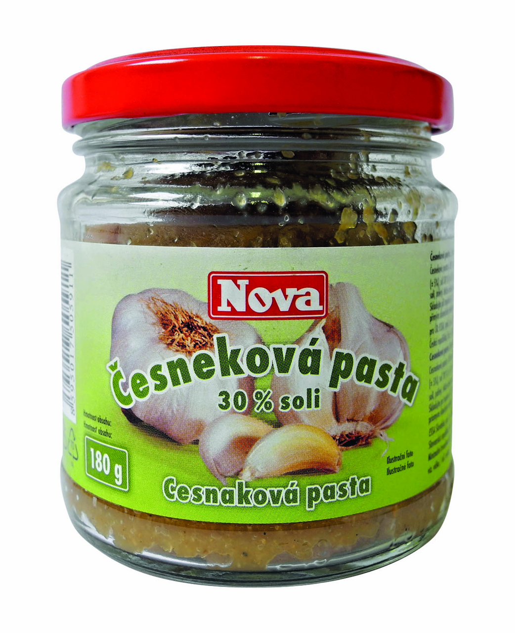 NOVA Pasta česneková 30% 180g