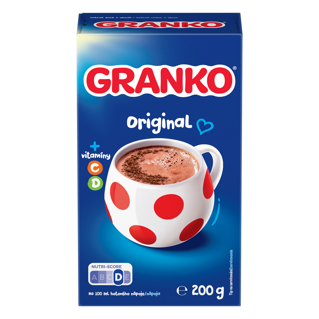 Orion Granko Original Instantní kakaový nápoj 200 g