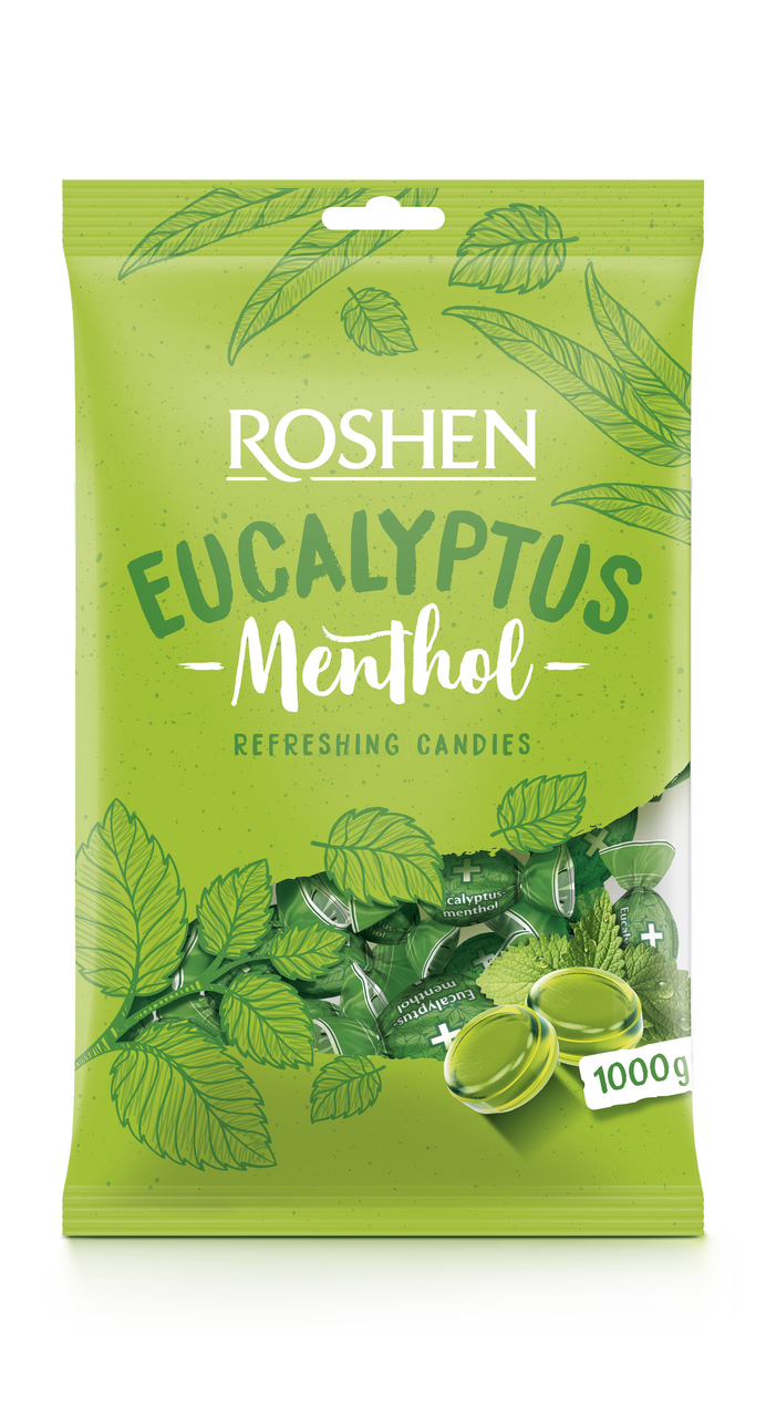Roshen Eucalyptus Menthol bonbony 1 kg