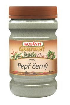 KOTÁNYI Pepř černý mletý 600 g dóza