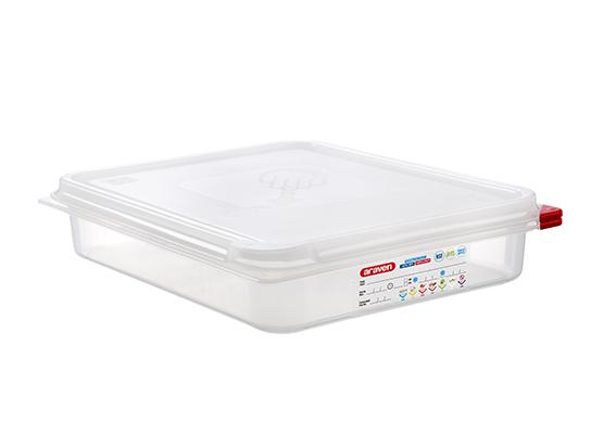 araven Nádoba s víkem HACCP GN1/2 65 mm 4 l polypropylen 1 ks