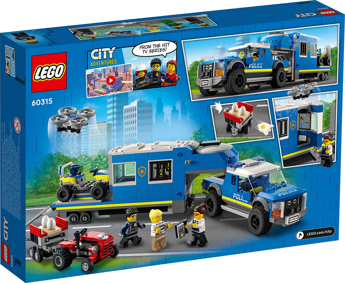 LEGO Mobilní velitelský vůz policie 1 ks