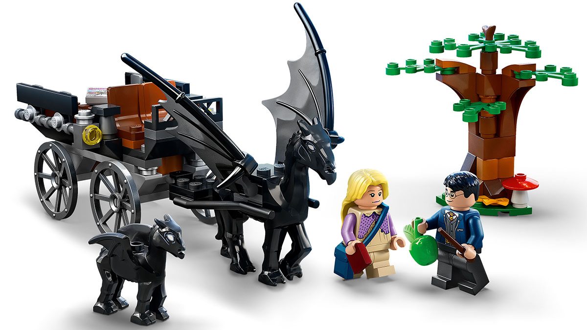 LEGO Bradavice: Kočár a testrálové 1 ks