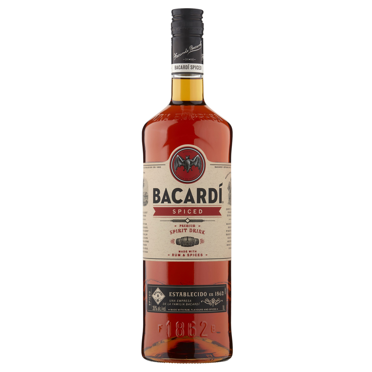 BACARDÍ Spiced 35 % 1 l