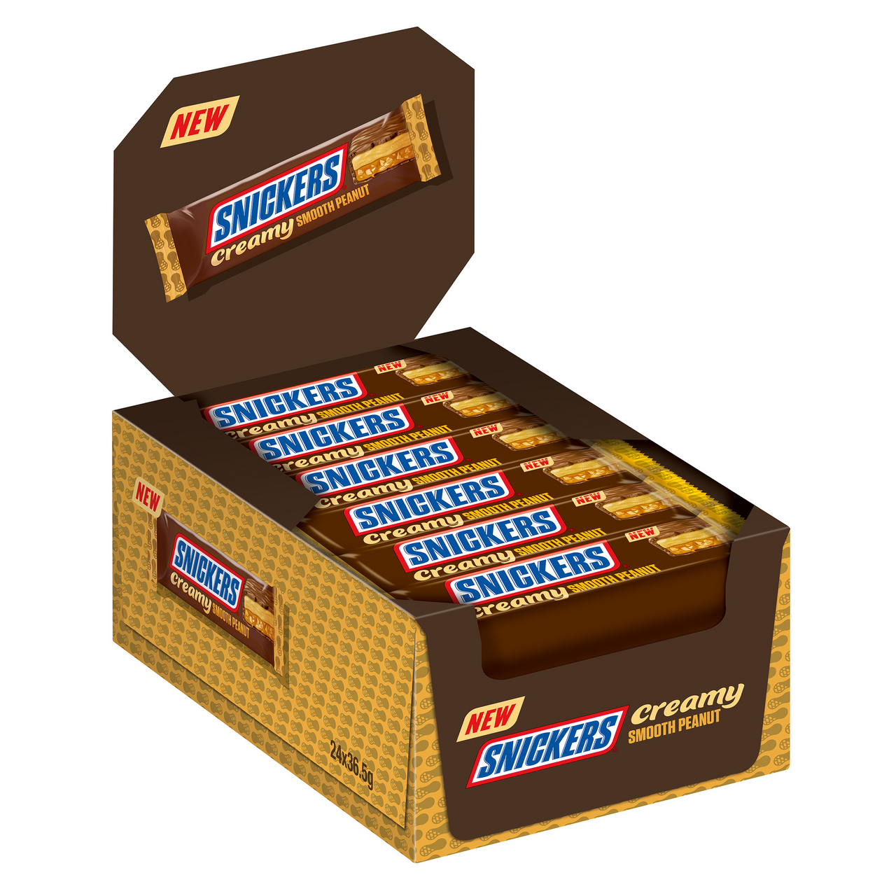 Snickers Creamy tyčinka 24 x 36,5 g