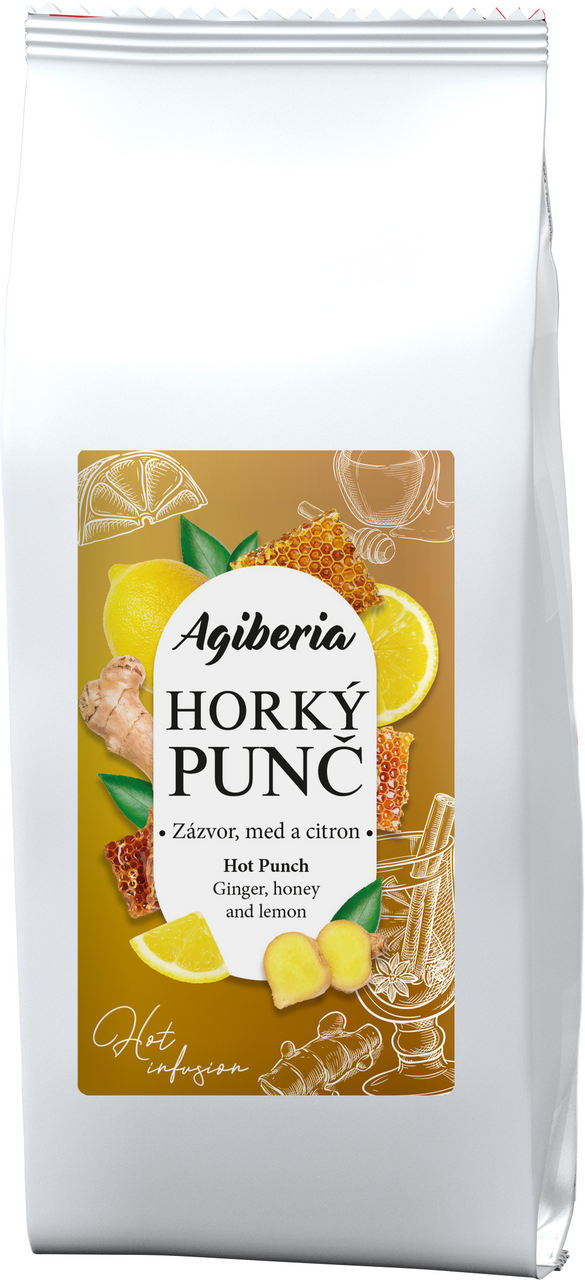 AGIBERIA horký punč zázvor + med 1 kg