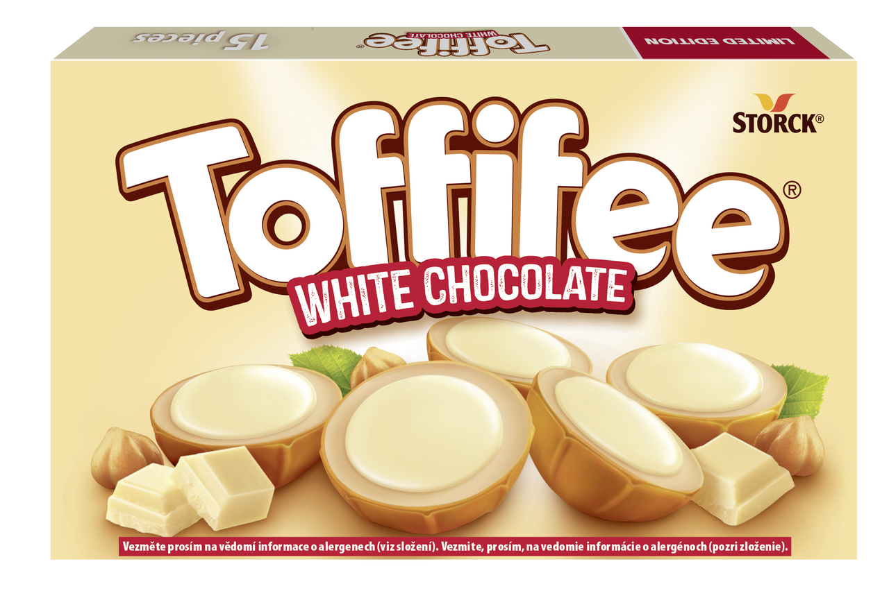Toffifee Bílá čokoláda 125 g