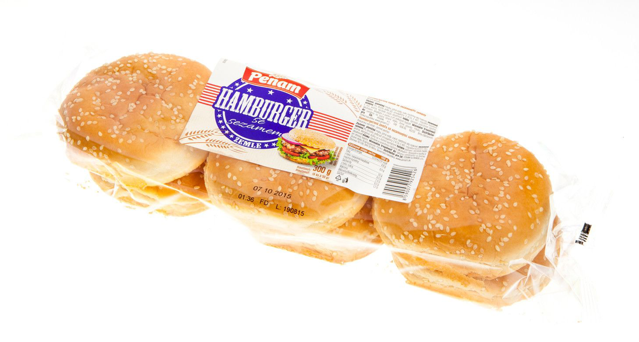 Penam Hamburger se sezamem 54 x 50 g