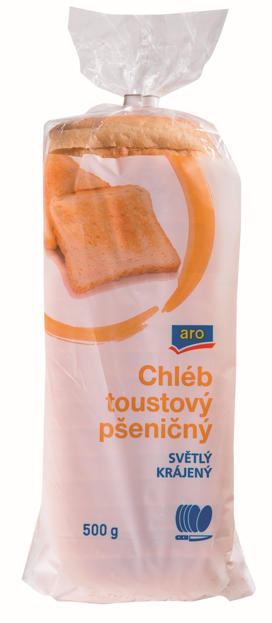 aro Chléb toastový světlý 500 g
