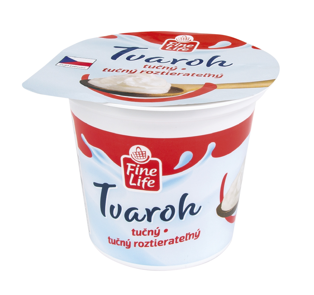 Fine Life Tvaroh tučný chlaz. 12 x 250 g