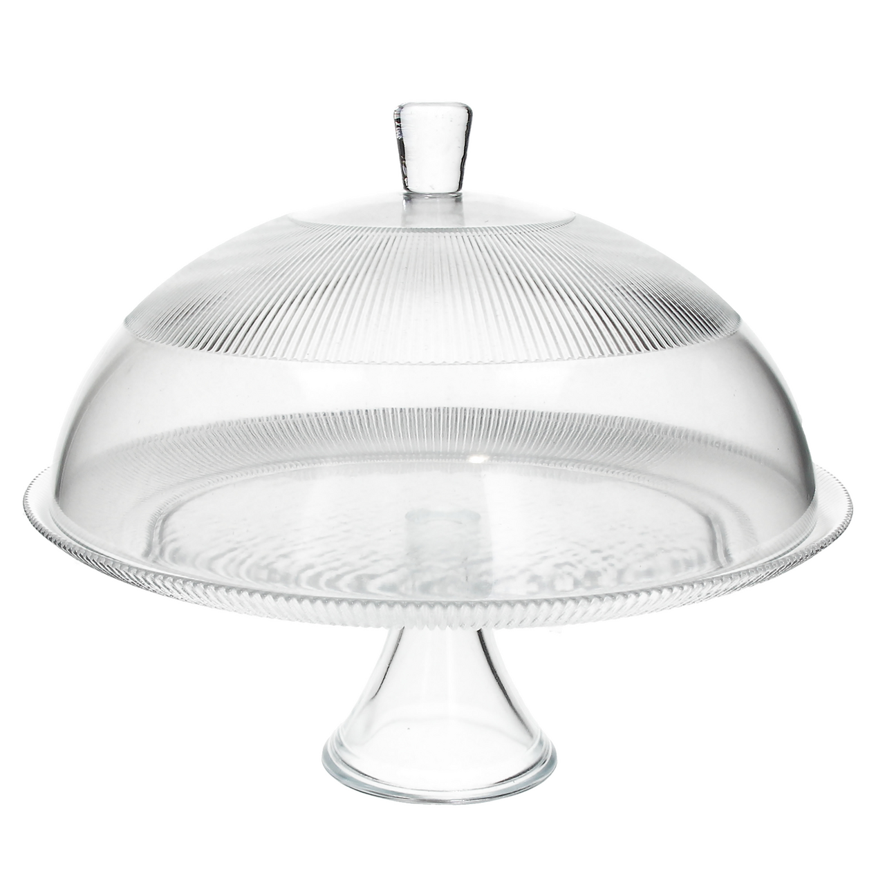 Tognana Clear Podnos nízká noha 33 cm sklo 1 ks