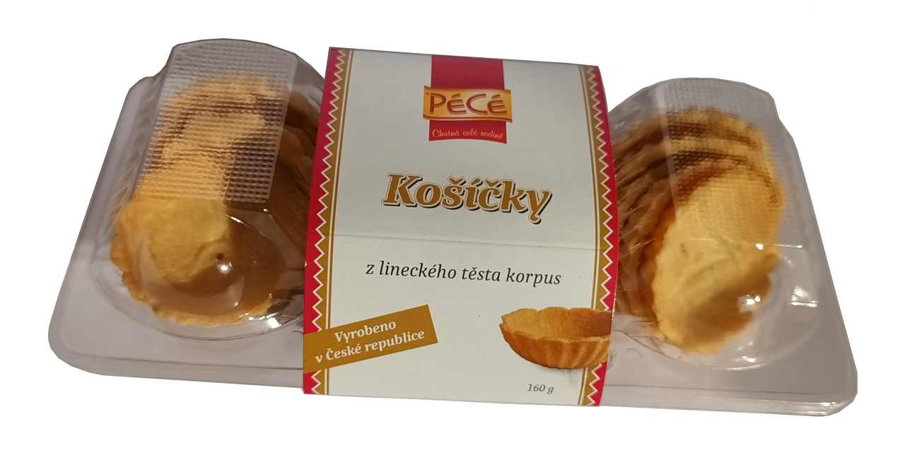 NÁCHOD Košíčky z lineckého těsta 16 x 10 g