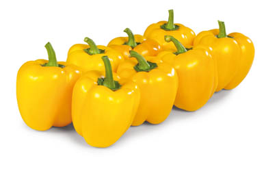 Paprika žlutá 80+ I. čerstvá cca 1 kg