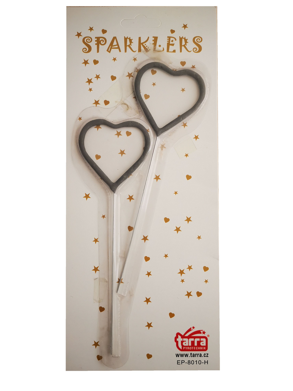 Flexio Prskavky ve tvaru srdce 2 ks