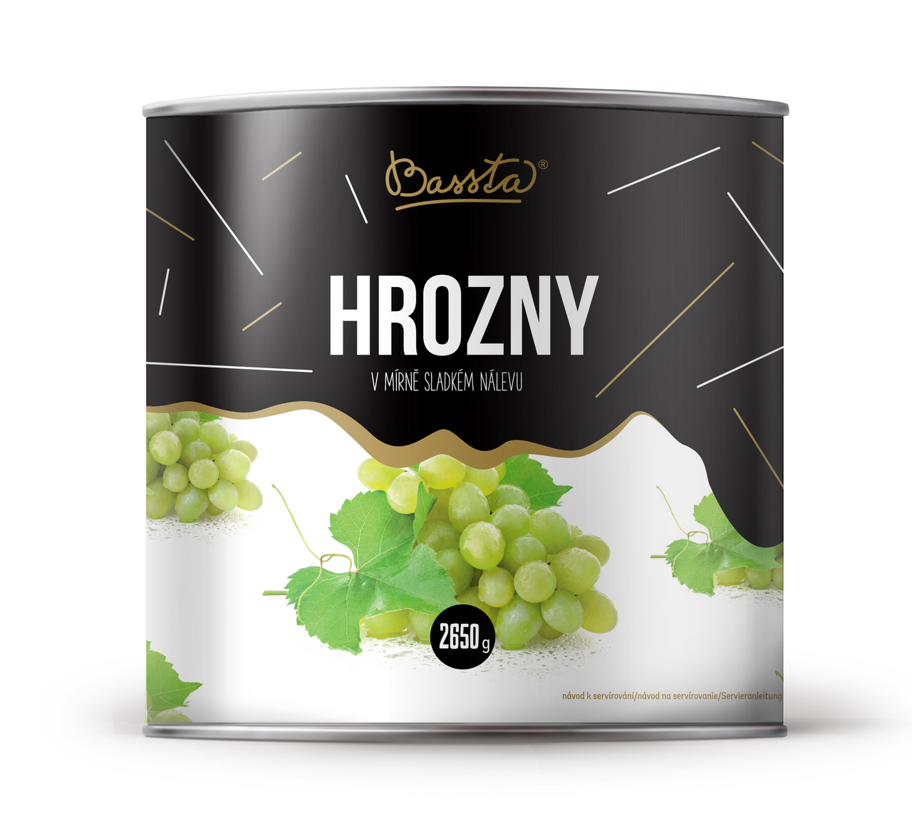 Bassta Hroznový kompot 2650 g