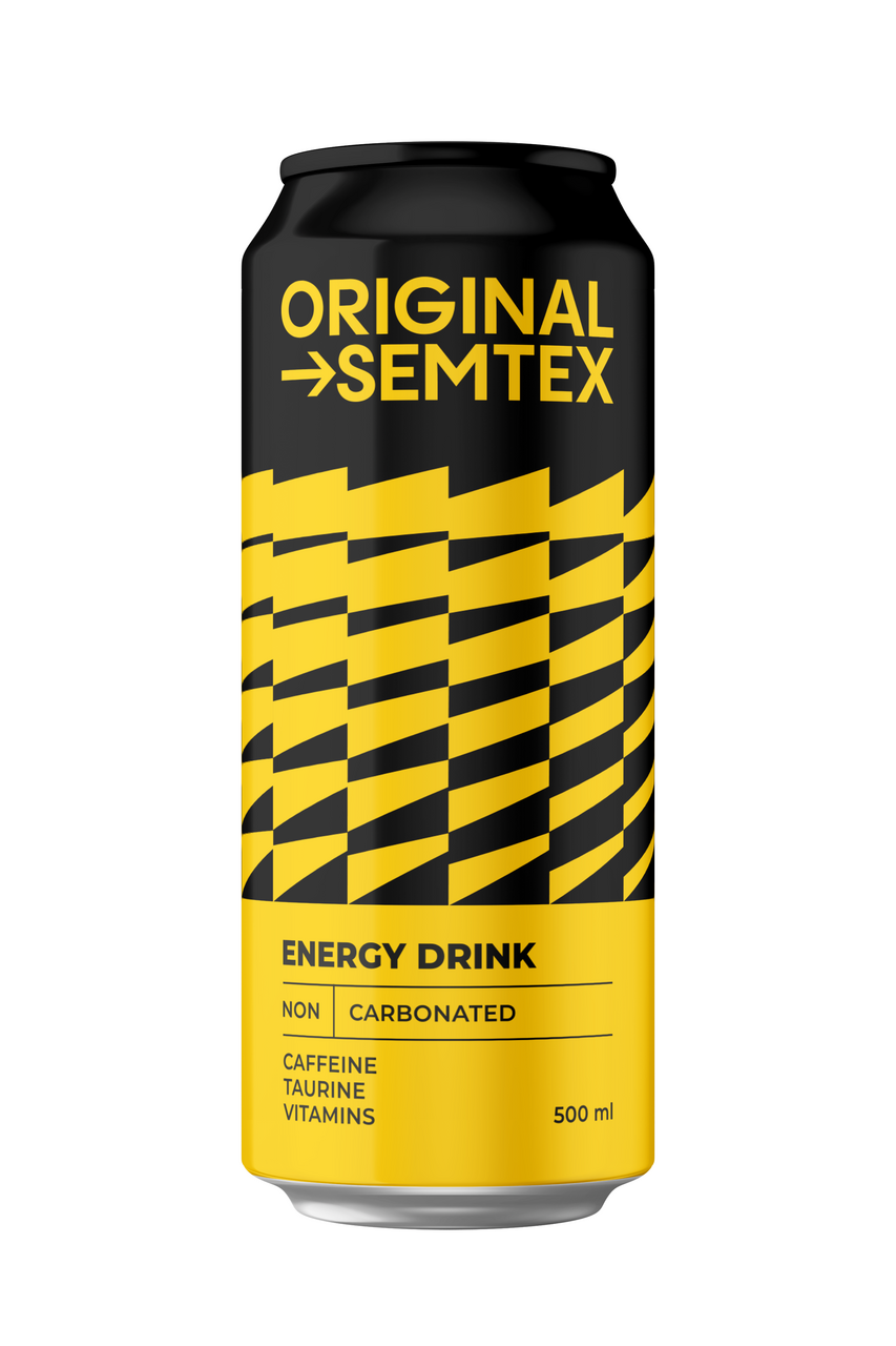 SEMTEX Original energetický nápoj 24 x 500 ml plech