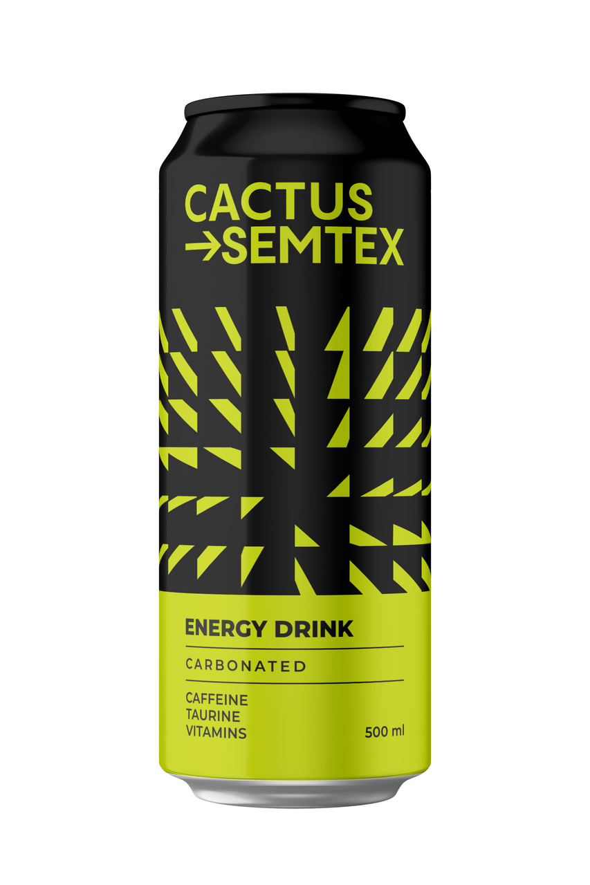 SEMTEX Cactus energetický nápoj 6 x 500 ml plech